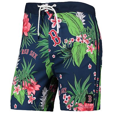 Men's Hurley x '47 Navy Boston Red Sox Phantom Tailgate Swim Shorts