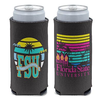 WinCraft Florida State Seminoles Beach Club 12oz. Sunset TIki Slim Can Cooler