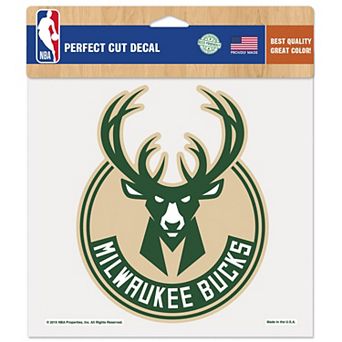 WinCraft Milwaukee Bucks 8" x 8" Color Decal