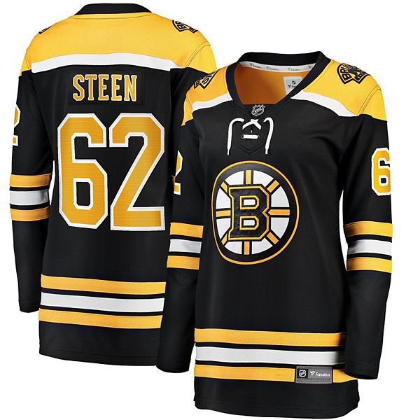Women's Fanatics Branded Oskar Steen Black Boston Bruins Home
