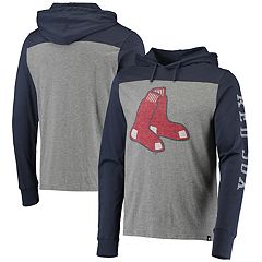 Outerstuff Girls Youth Heathered Gray Boston Red Sox America's Team Raglan Pullover  Hoodie