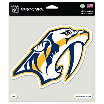 WinCraft Nashville Predators 8" x 8" Color Decal