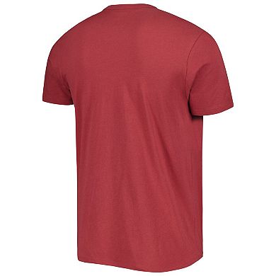 Men's '47 Cardinal Arizona Cardinals Team Stripe T-Shirt