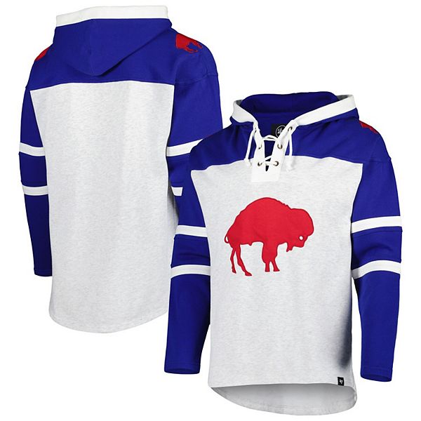 Plus Size Buffalo Bills Lace-Up Hoodie