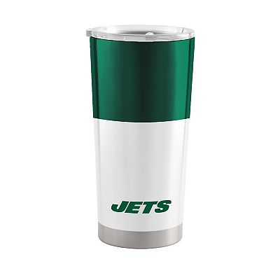 New York Jets 20oz. Colorblock Stainless Tumbler
