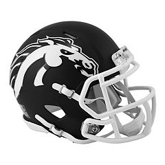 Boise State Broncos Riddell Speed Mini Helmet - Matte Black