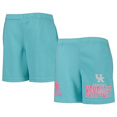 Youth Aqua Kentucky Wildcats Super Fresh Neon Daze Shorts