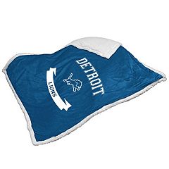 Detroit Lions 50'' x 60'' Native Raschel Plush Throw Blanket