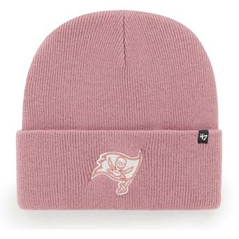 Women's '47 Pink Tampa Bay Buccaneers Haymaker Cuffed Knit Hat