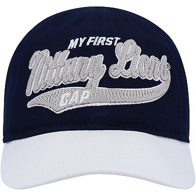 Infant Navy/White Penn State Nittany Lions Old School Slouch Flex Hat