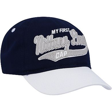 Infant Navy/White Penn State Nittany Lions Old School Slouch Flex Hat