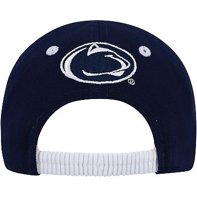 Infant Navy/White Penn State Nittany Lions Old School Slouch Flex Hat