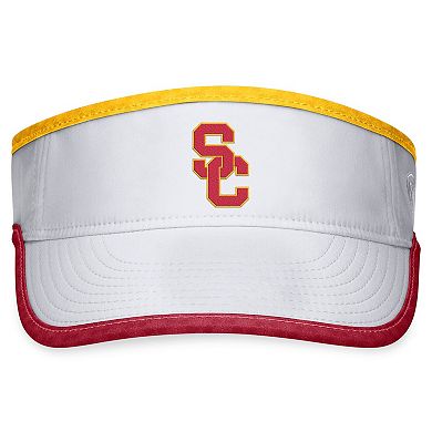 Men's Top of the World White USC Trojans Daybreak Adjustable Visor