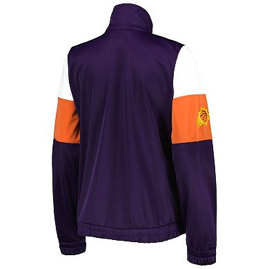 Women's G-III 4Her by Carl Banks Purple Phoenix Suns Change Up Full-Zip Track Jacket