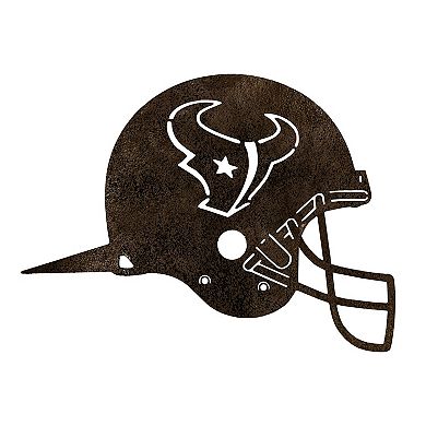 Houston Texans Metal Garden Art Helmet Spike