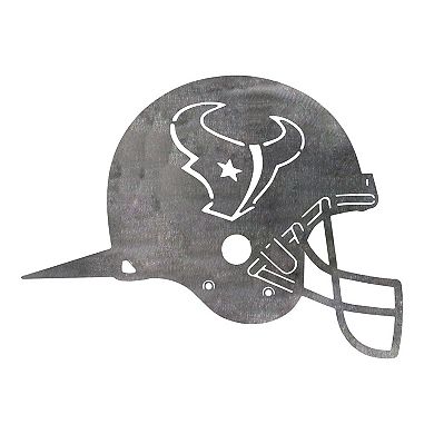 Houston Texans Metal Garden Art Helmet Spike