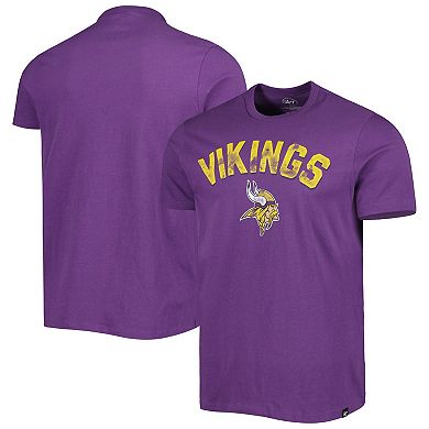 Men's '47 Purple Minnesota Vikings All Arch Franklin T-Shirt