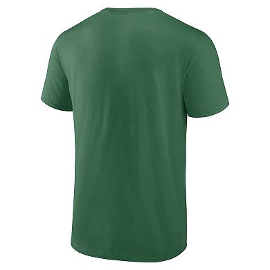 Men's Fanatics Branded Kelly Green Notre Dame Fighting Irish First Sprint Team T-Shirt