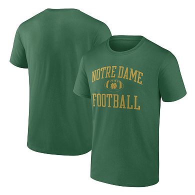 Men's Fanatics Branded Kelly Green Notre Dame Fighting Irish First Sprint Team T-Shirt