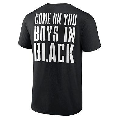 Men's Fanatics Branded Black Nashville SC Johnny Cash Come On T-Shirt