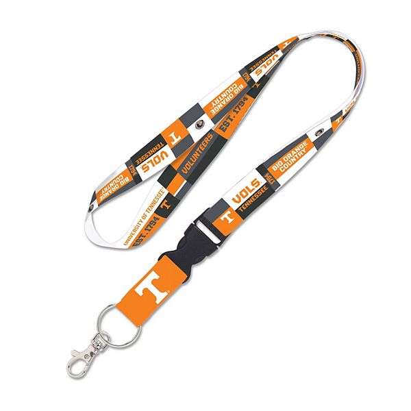 WinCraft Tennessee Volunteers Color Block Lanyard with Detachable Buckle