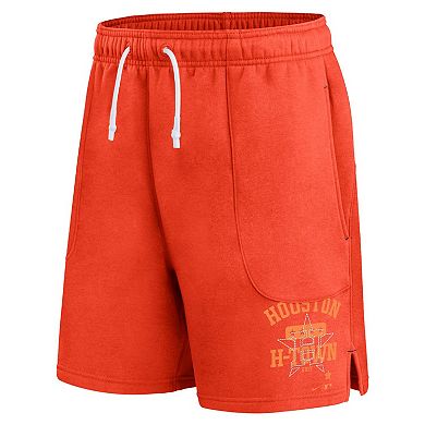 Men's Nike Orange Houston Astros Statement Ball Game Shorts