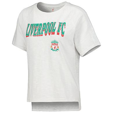 Women's Concepts Sport White Liverpool Resurgence T-Shirt
