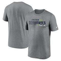 Men's Dunbrooke Heathered Gray Seattle Seahawks Logo Maverick Thermal  Henley Long Sleeve T-Shirt