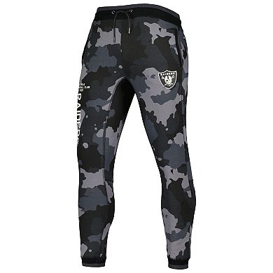 Unisex The Wild Collective Black Las Vegas Raiders Camo Jogger Pants