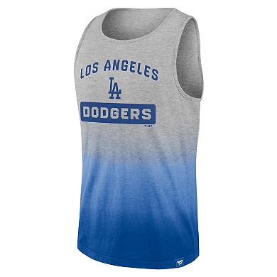 Men's Fanatics Branded Gray/Royal Los Angeles Dodgers Our Year Tank Top