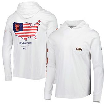 Men's johnnie-O White San Francisco Giants Edison Hoodie T-Shirt