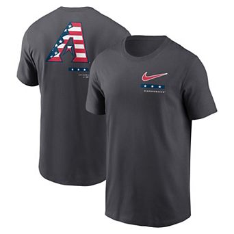 Men's Nike Anthracite Arizona Diamondbacks Americana T-Shirt