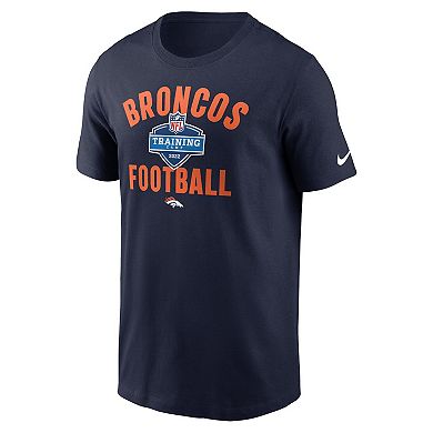 Men's Nike Navy Denver Broncos 2022 Training Camp Athletic T-Shirt
