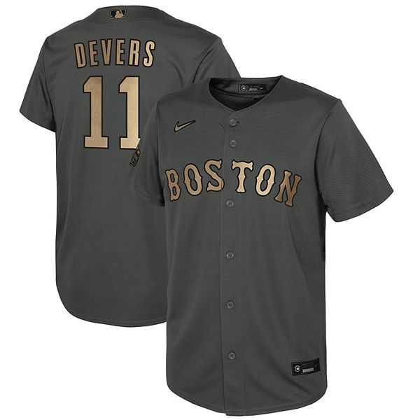 Youth Nike Rafael Devers Charcoal Boston Red Sox 2022 MLB AllStar Game