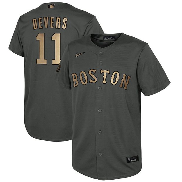 Youth Nike Rafael Devers Charcoal Boston Red Sox 2022 MLB All-Star