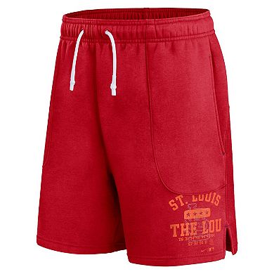 Men's Nike Red St. Louis Cardinals Statement Ball Game Shorts