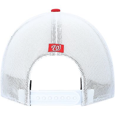 Men's '47 Red/White Washington Nationals Spring Training Burgess Trucker Adjustable Hat