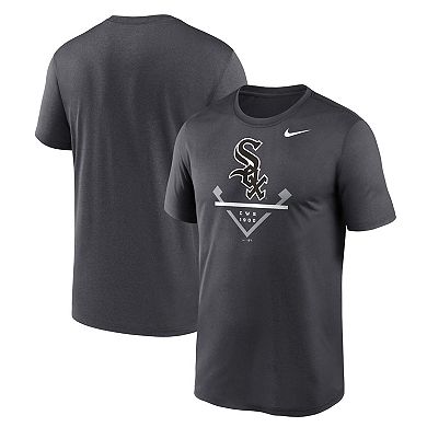 Men's Nike Anthracite Chicago White Sox Big & Tall Icon Legend Performance T-Shirt