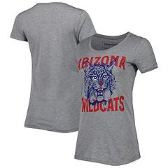 Women's Colosseum Navy Arizona Wildcats Finalists Tie-Front T-Shirt