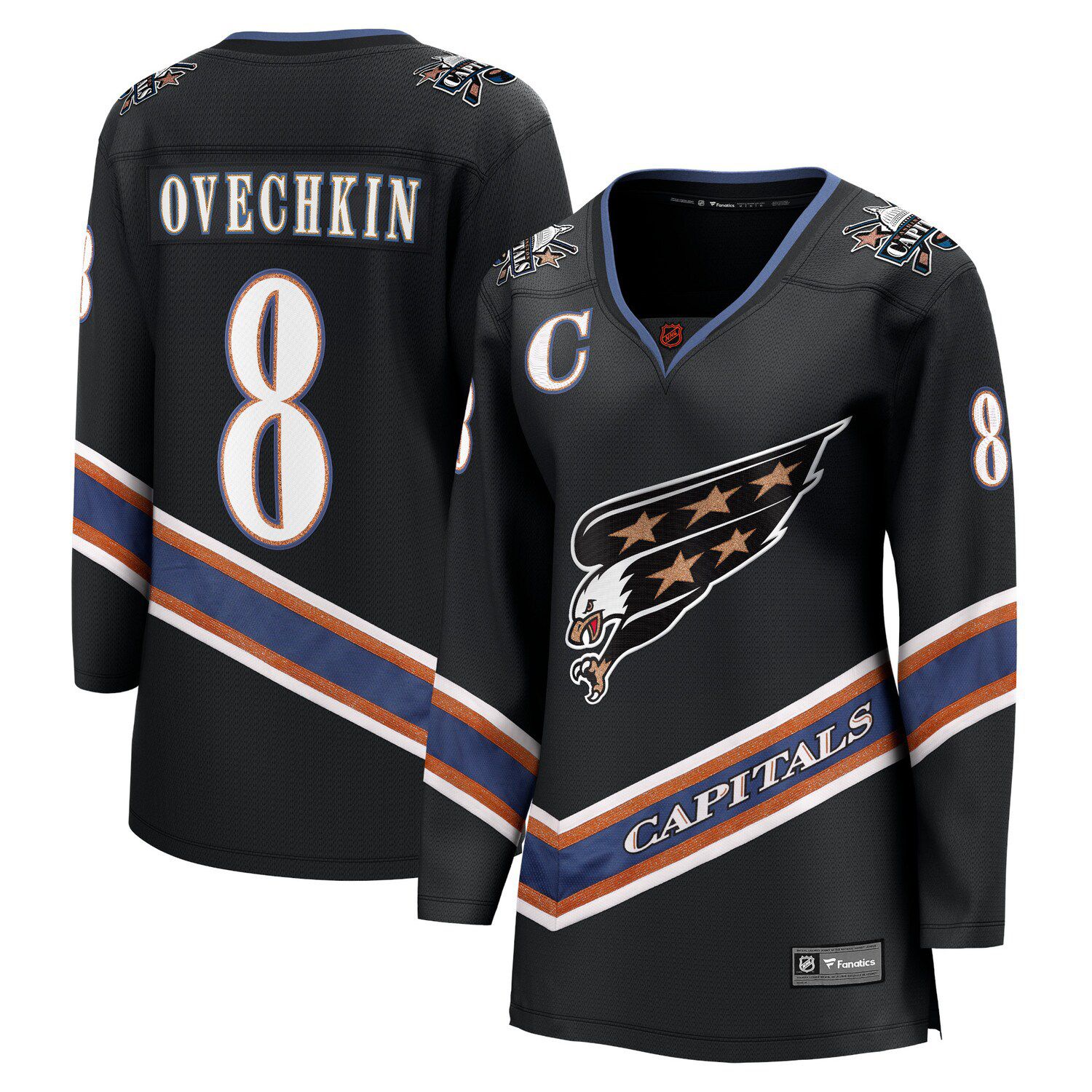 Outerstuff Alexander Ovechkin Washington Capitals Infant 2020/21 Alternate Replica Player Jersey - Navy