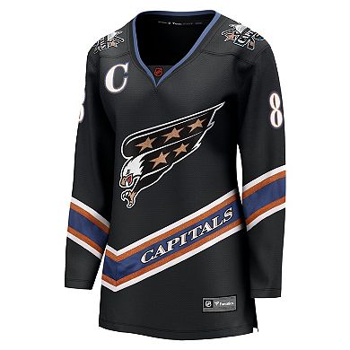 Women's Fanatics Alexander Ovechkin Black Washington Capitals Special Edition 2.0 Breakaway Player Jersey