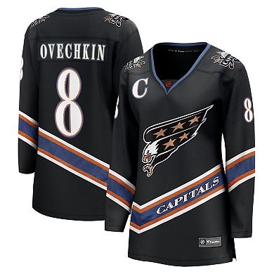 Women's Fanatics Alexander Ovechkin Black Washington Capitals Special Edition 2.0 Breakaway Player Jersey