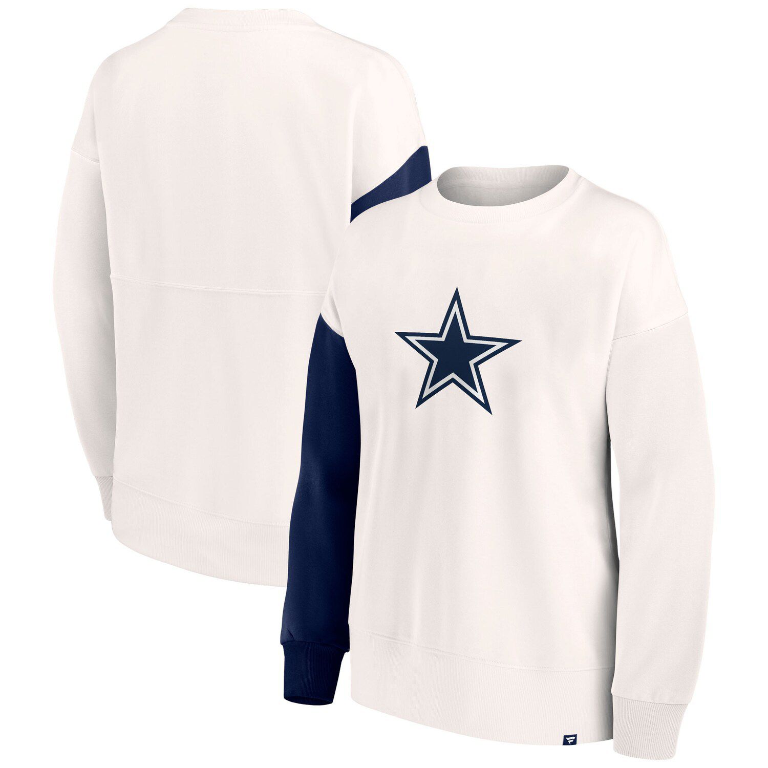 Men's Fanatics Branded Heather Gray Dallas Cowboys Playability Pullover Sweatshirt Size: 3XL