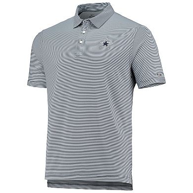 Men's Nike Golf Navy Dallas Cowboys Player Control Stripe Performance Polo