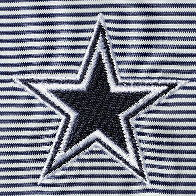 Men's Nike Golf Navy Dallas Cowboys Player Control Stripe Performance Polo