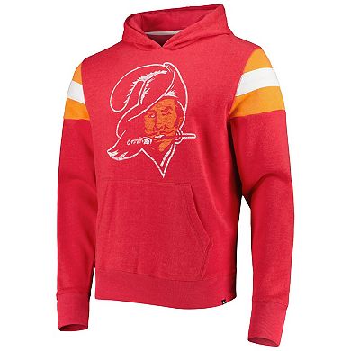 Men's '47 Red Tampa Bay Buccaneers Legacy Premier Nico Pullover Hoodie