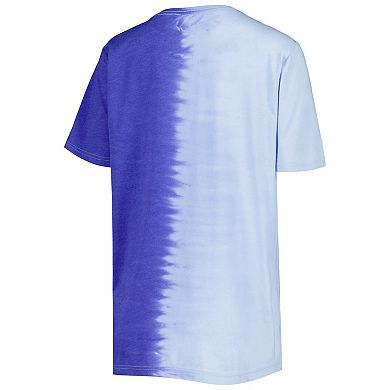Women's Gameday Couture Royal Kentucky Wildcats Find Your Groove Split-Dye T-Shirt