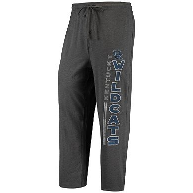 Men's Concepts Sport Heathered Charcoal/Royal Kentucky Wildcats Meter T-Shirt & Pants Sleep Set