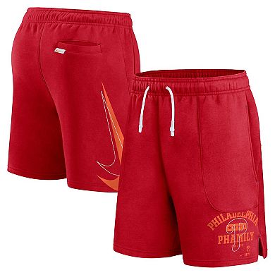 Men's Nike Red Philadelphia Phillies Statement Ball Game Shorts
