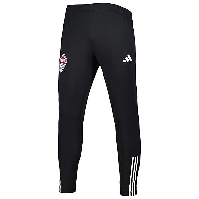 Men's adidas Black Colorado Rapids 2023 On-Field Team Crest AEROREADY Training Pants